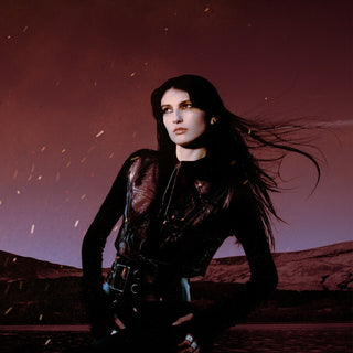 the album cover for Lucia & The Best Boys - Burning Castles