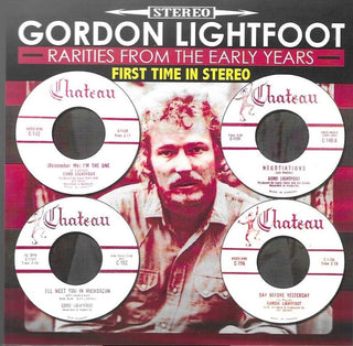 the album cover for Gordon Lightfoot - Rarities From The Early Years