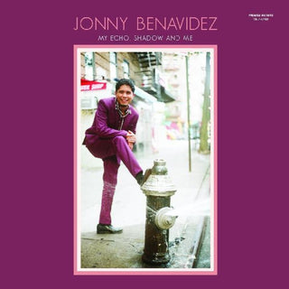 the album cover for Jonny Benavidez - My Echo, Shadow And Me