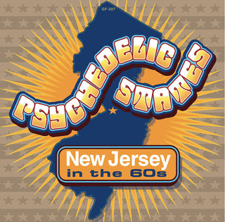 the album cover for Psychedelic States - New Jersey In The 60's / Var - Psychedelic States - New Jersey In The 60's / Var
