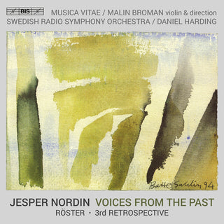 the album cover for Nordin / Broman / Swedish Radio Symphony Orch - Voices From The Past