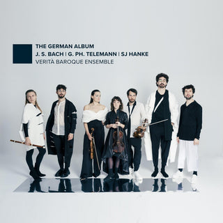 the album cover for J Bach .S. / Hanke / Telemann - German Album