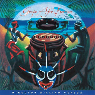 the album cover for Grupo Afro Boricua - Bombaso
