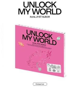 the album cover for fromis_9 - Unlock My World - Compact Version [With Booklet] (Phot)