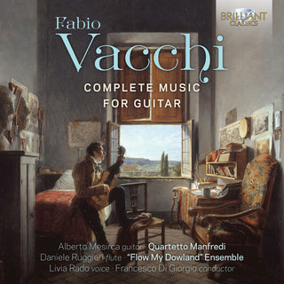 the album cover for Vacchi / Mesirca / Ruggieri - Complete Music For Guitar