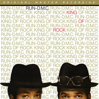 the album cover for Run-Dmc - King Of Rock