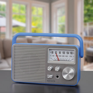 Jensen MR750BL Personal AM/FM Radio (Blue)