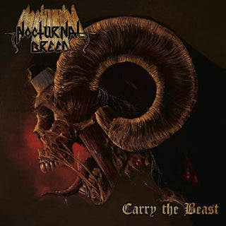 the album cover for Nocturnal Breed - Carry The Beast