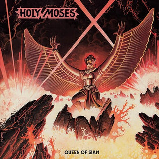 Holy Moses- Queen Of Siam - Oxblood/yellow