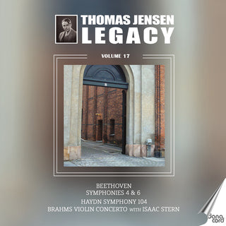 the album cover for Beethoven / Brahms / Haydn - Thomas Jensen Legacy Vol. 17
