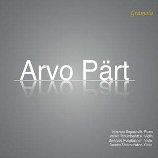the album cover for Part / Sepashvili / Tchumburidze - Verspiegelungen