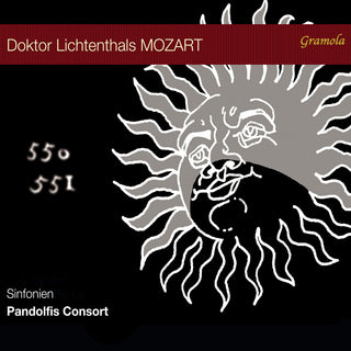 the album cover for Mozart / Bratt / Pandolfis Consort - Doktor Lichtenthals Mozart
