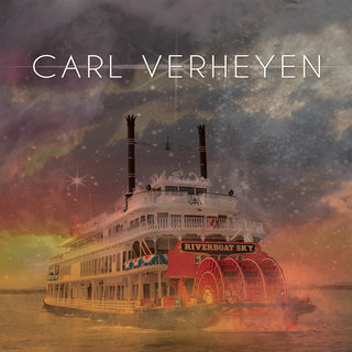 the album cover for Carl Verheyen - Riverboat Sky