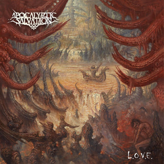the album cover for Apocalyptic Salvation - L.O.V.E.