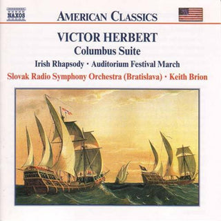 the album cover for Herbert / Brion / Slovak Radio Symphony Orchestra - Columbus Suite & Iris Rhapsody