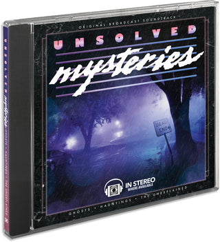 the album cover for Gary Malkin  (Clcb) - Unsolved Mysteries: Ghosts / Hauntings - O.S.T.