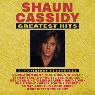 the album cover for Cassidy, Shaun - Greatest Hits