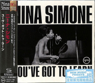 the album cover for Nina Simone - You've Got To Learn (Shm) (Jpn)