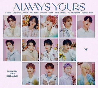 the album cover for SEVENTEEN - Always Yours - Japan Best Album - Version A (Jpn)