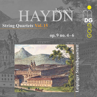 the album cover for Haydn / Leipzig String Quartet - String Quartets Vol. 15