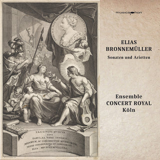 the album cover for Bronnemuller / Ensemble Concert Royal Cologne - Sonatas & Ariettas