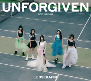 the album cover for LE SSERAFIM - Unforgiven - Version A (Jpn)
