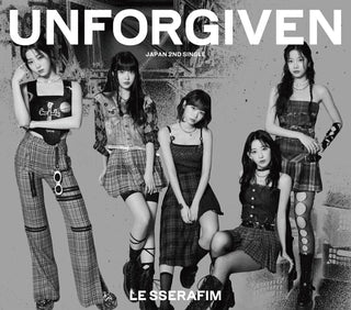 the album cover for LE SSERAFIM - Unforgiven - Version B (Jpn)