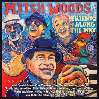 the album cover for Mitch Woods - Friends Along The Way [Deluxe]
