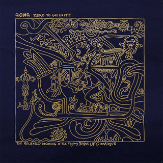 the album cover for Gong - Zero To Infinity (Uk)
