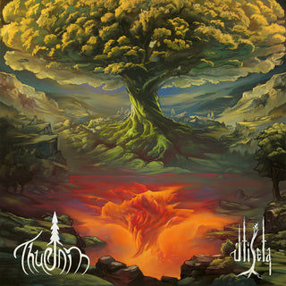 the album cover for Thurnin - Utiseta [Digipak]