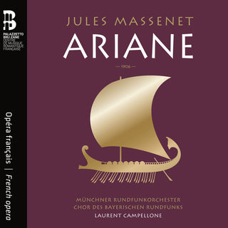 the album cover for Massenet / Campellone / Edris - Ariane