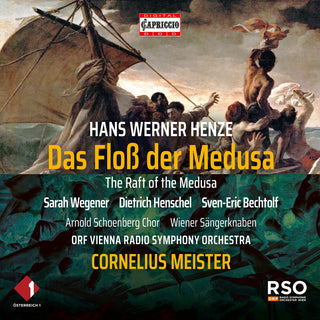 the album cover for Henze / Wegener / Henschel - Das Floss Der Medusa (The Raft Of The Medusa)