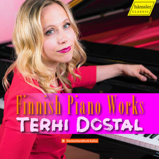 the album cover for Hannikainen / Sibelius / Dostal - Finnish Piano Works