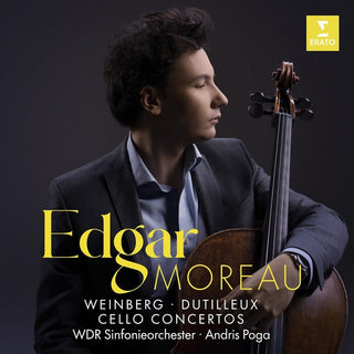 the album cover for Edgar Moreau - Weinberg & Dutilleux: Concerti [Digipak]