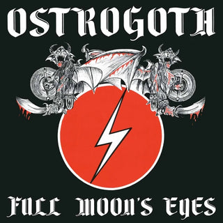 the album cover for Ostrogoth - Full Moon's Eyes
