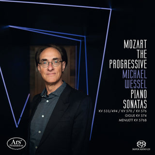 the album cover for Mozart / Wessel - Mozart The Progressive (Hybr)