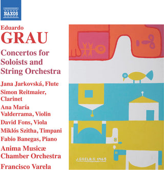 the album cover for Grau / Valderrama / Banegas - Concertos For Soloists & String Orchestra