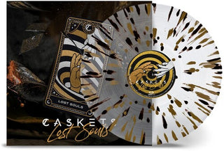 Caskets- Lost Souls - Clear W Gold/black Splatter