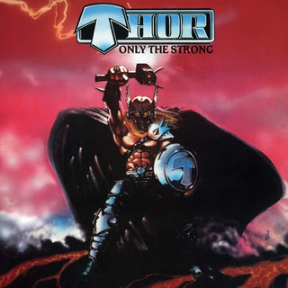 Thor- Only The Strong - Red/black Splatter