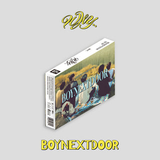 the album cover for BOYNEXTDOOR - WHY.. [MOODY ver.]