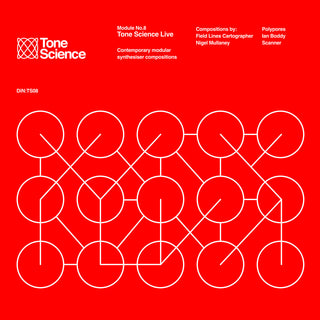 the album cover for Tone Science Module No.8 Tone Science Live - Tone Science Module No.8 Tone Science Live