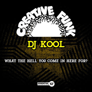 the album cover for Dj Kool - What The Hell You Come In Here For? (Mod)