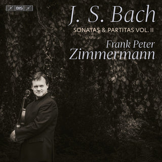 the album cover for J Bach .S. / Zimmermann - Sonatas & Partitas Vol. 2 (Hybr)
