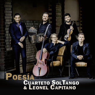 the album cover for Cuarteto Soltango - Poesia