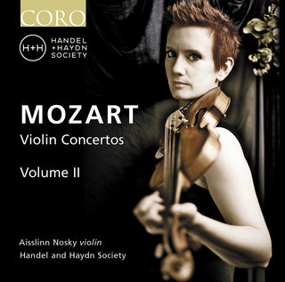 the album cover for Mozart / Handel & Haydn Society - Violin Concertos Vol. 2