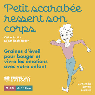 the album cover for Santini / Huber - Petit Scarabee Ressent Son Corps