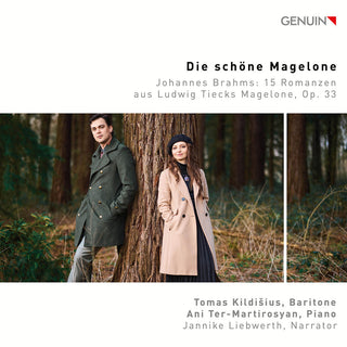 the album cover for Brahms / Liebwerth / Kildisius - Die Schone Magelone