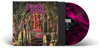 Carnal Tomb- Embalmed In Decay - Magenta/Black Marble