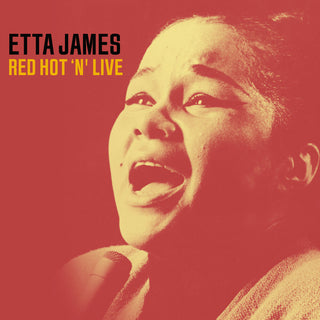 the album cover for Etta James - Red, Hot And Live (Mod)