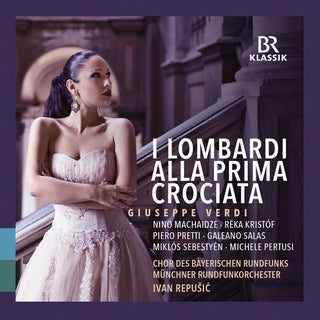 the album cover for Verdi / Solera / Munich Radio Orchestra - I Lombardi